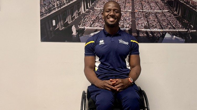 Atleta paralímpico Amelio Castro 