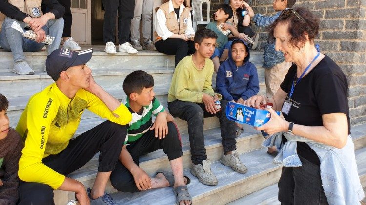 L'heure du goûter à Homs