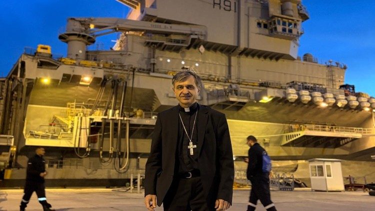 Mgr Antoine de Romanet, évêque aux armées françaises. 