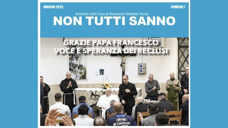 A edição do informativo de maio que traz o Papa Francisco na capa