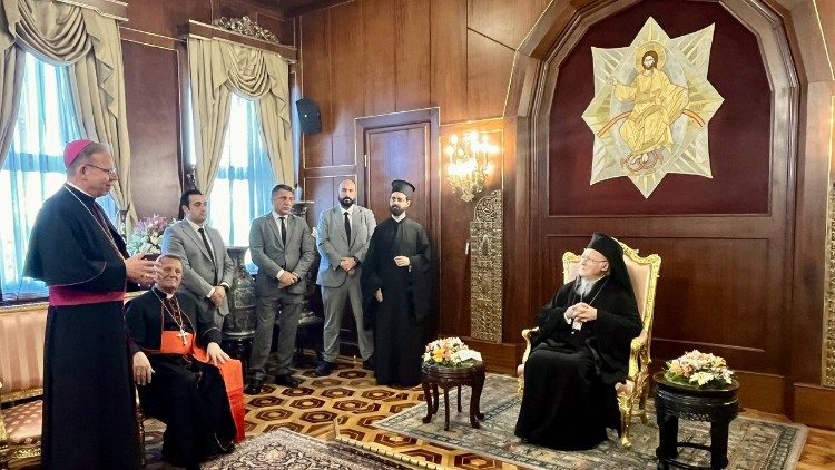 L'incontro con il Patriarca Bartolomeo I