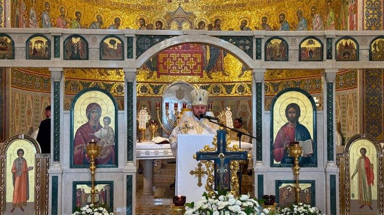 La presa di possesso del cardinale Bychok della basilica di Santa Sofia