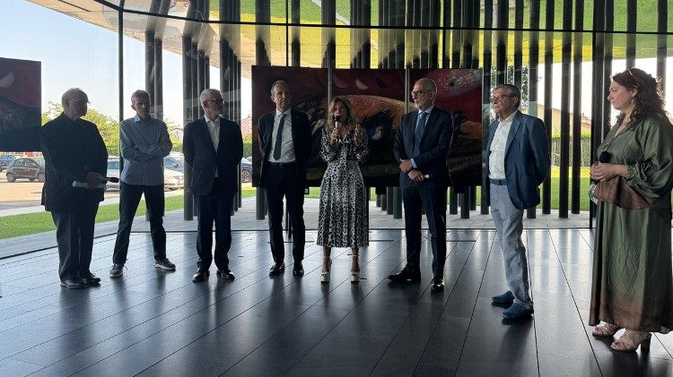 Un momento dell'inaugurazione