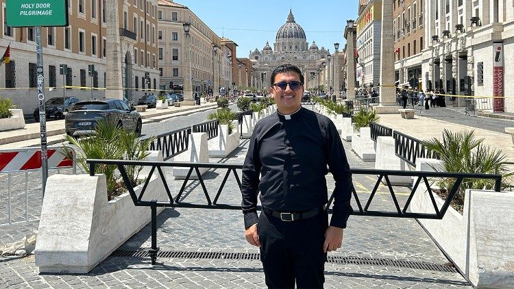 Jerson Peña, seminarista de la Arquidiócesis de Bucaramanga, Colombia.