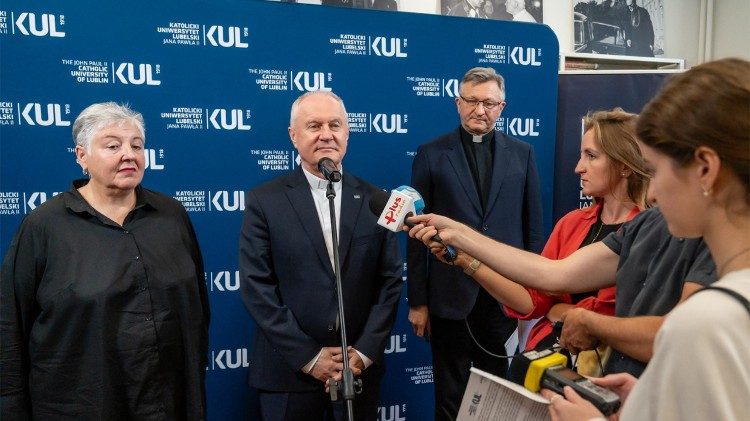 Konferencja prasowa na KUL