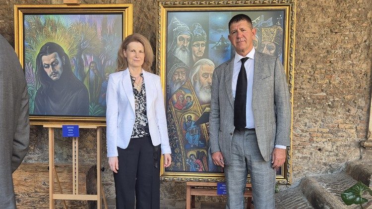 Г-н Георги Самуилов с Милена Велчева