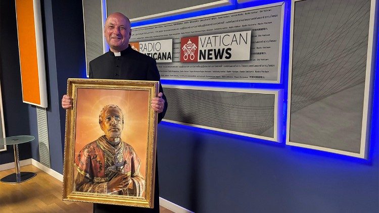 Ks. Krzysztof Korcz w redakcji Vatican News