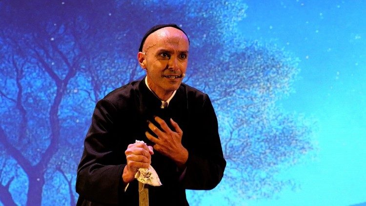 Un momento dello spettacolo