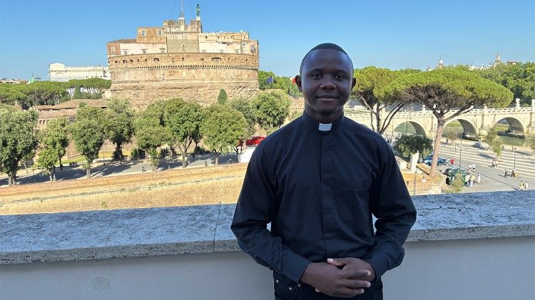 Depuis la terrasse de Radio Vatican. 