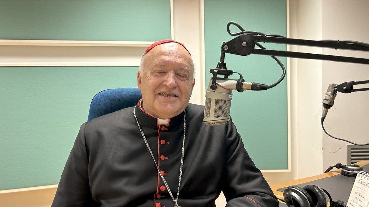 Cardinal Német at Vatican Radio