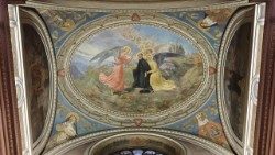 Sklepienie kaplicy polskiej w kościele św. Joachima na Prati