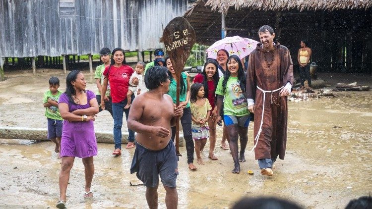 Italų kapucinas ir misionierius Amazonijoje br. Paolo M. Braghini (2025 m.) 