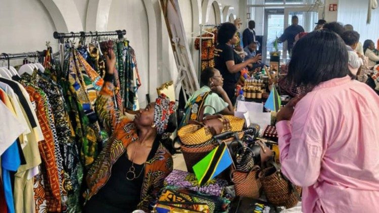 Celebration of the 4th Swahili Language Day: Exhibition of various products (Tanzania State House)