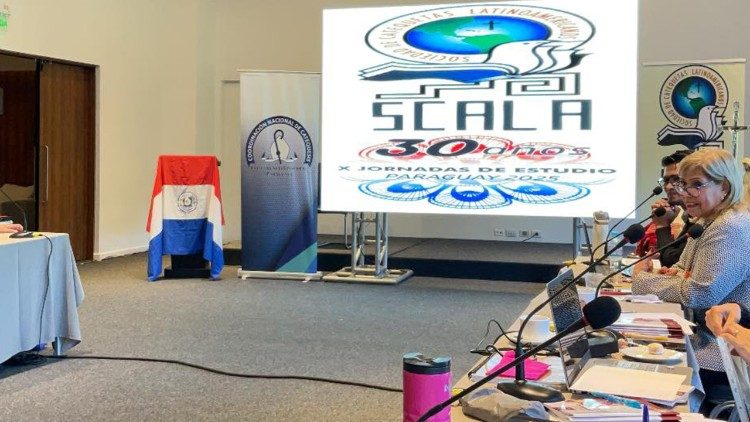 Die Katecheten-Versammlung Scala beim Treffen in Paraguay