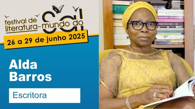  Alda de Barros - foi uma das convidadas ao Festival de Literatura-Mundo do Sal