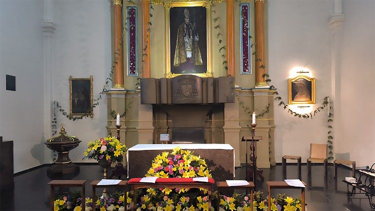 Pal. Jurgio Matulaičio koplyčia Marijampolės Šv. arkang. Mykolo bazilikoje