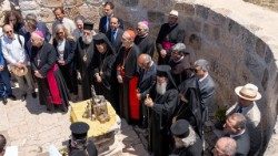 Кіраўнікі хрысціянскіх канфесій і дыпламаты ў Тайбеху