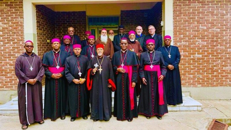 2025.07.16 Vescovi della conferenza Episcopale Etiope 