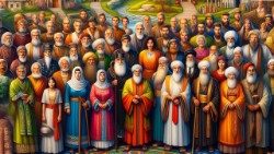 ஆலயத்தின் முன் கூடியிருந்த மக்கள் 