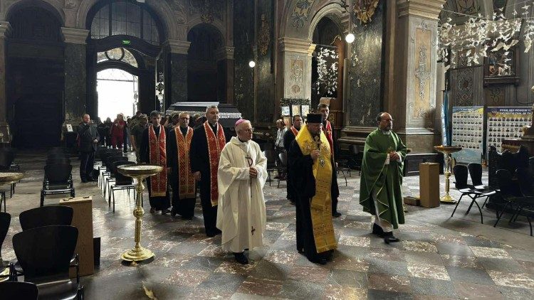 Pogrzeb ukraińskiego żołnierza