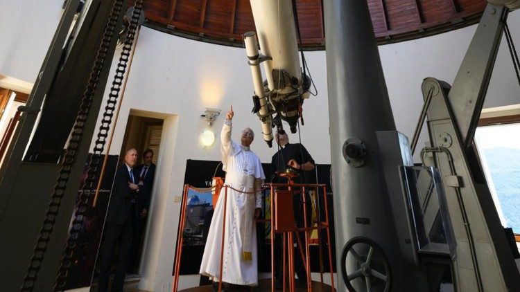 Wizyta Papieża Leona XIV w Watykańskim Obserwatorium Astronomicznym 20 lipca 2025 r. 
