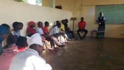 Sessão de formação sobre Infancia Missionaria, na Paróquia de São Paulo de Larde, Arquidiocese de Nampula