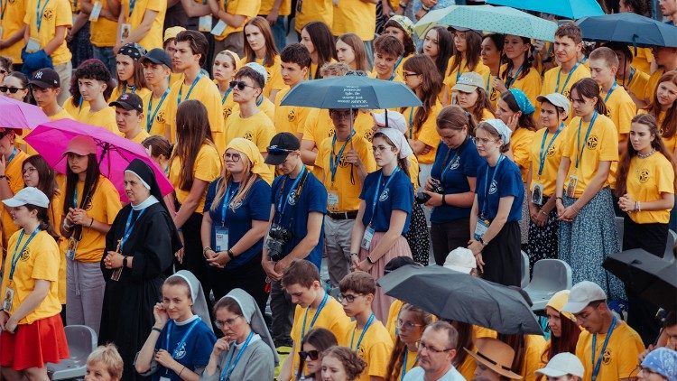 I ragazzi della Fondazione "Opera del Nuovo Millennio"