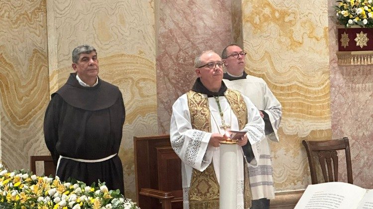 Ceremonia objęcia funkcji kustosza Ziemi Świętej