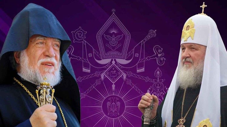 Քիրիլ պատրիարքը եւ Արամ Ա. Կաթողիկոսը