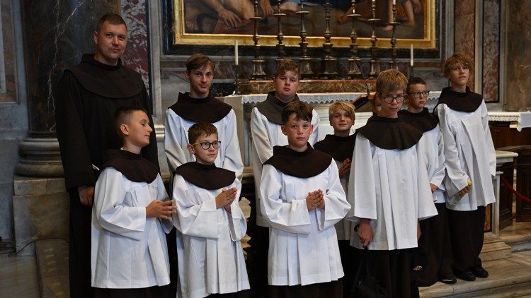 2025.07.24 Msza św. przy grobie św. Jana Pawła II