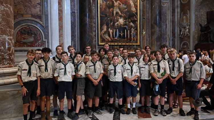 2025.07.24 Msza św. przy grobie św. Jana Pawła II