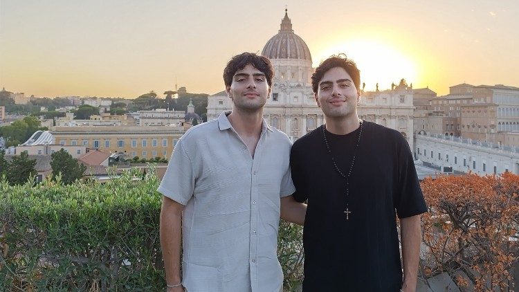 Die Brüder Giovanni (links) und Charbel Lteif von „Eastern Christians"