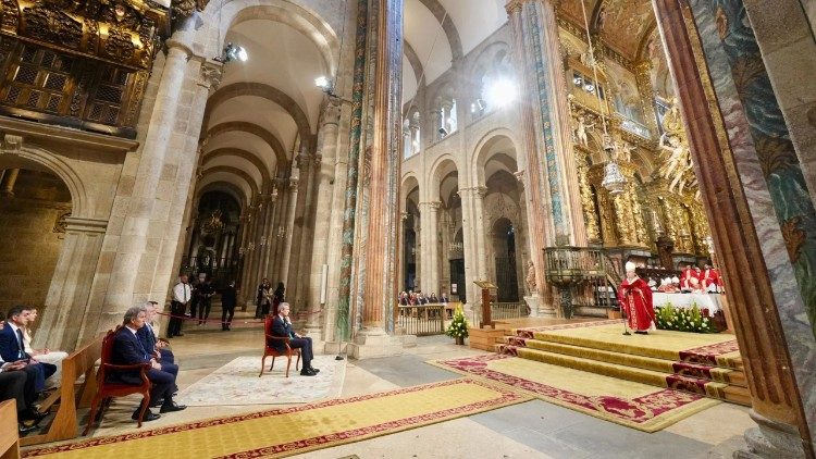 Santa misa en la solemnidad del apóstol Santiago el Mayor, patrono de España, viernes 25 de julio de 2025.