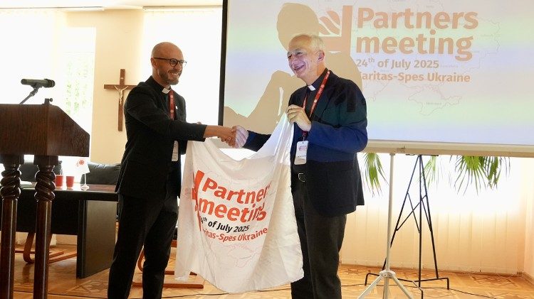 The Caritas Europa team's visit to Ukraine