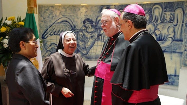 Gallagher presso la Nunziatura Apostolica in Messico