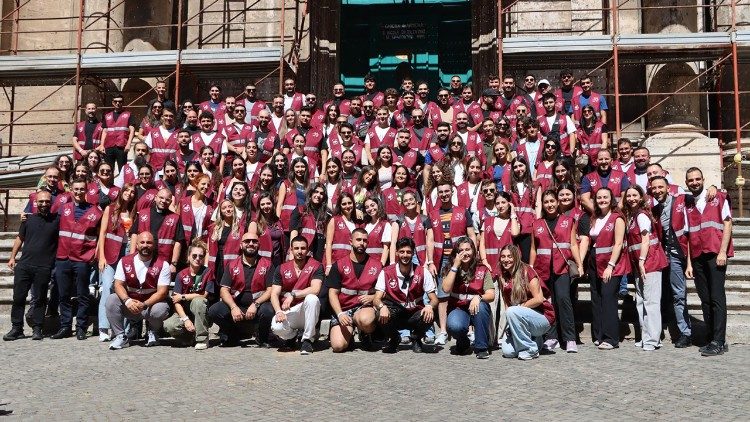 2025.07.28 Giovani Armeni Cattolici che partecipano al Giubileo (Roma 28 luglio - 03 agosto 2025)