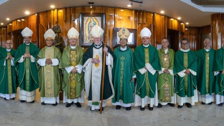 Archbishop Paul Richard Gallagher celebrates Mass at Our Lady of Guadalupe Shrine in Mexico