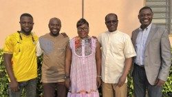 Image des membres du bureau exécutif du Conseil régional du laïcat de l'Afrique de l'ouest.