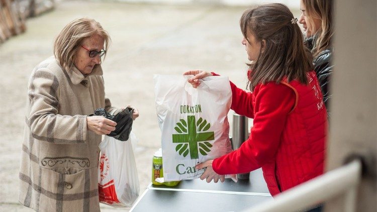 Каритас Витания в действие