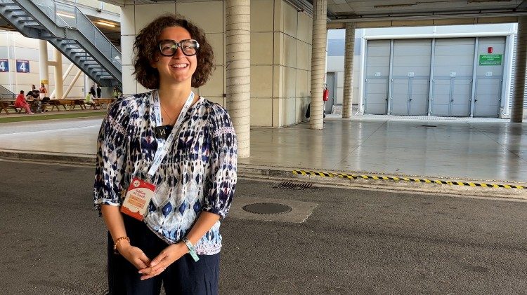 Eulalie Lescure, 26 ans, originaire de France, a acheté son billet pour Rome il y a tout juste une semaine