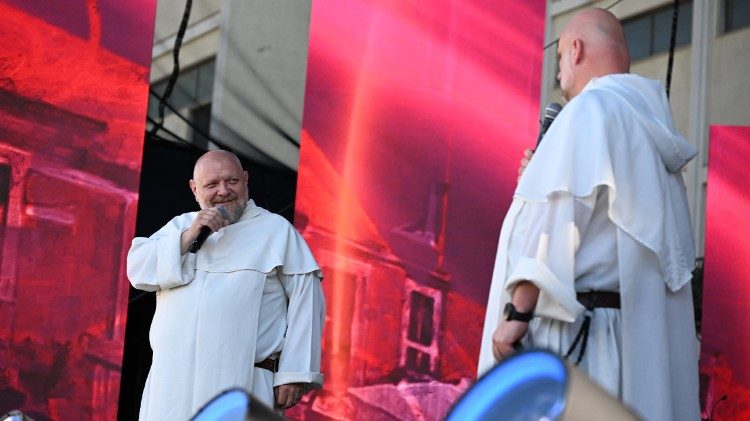 Ojcowie Tomasz Nowak i Adam Szustka na Casa Polonia