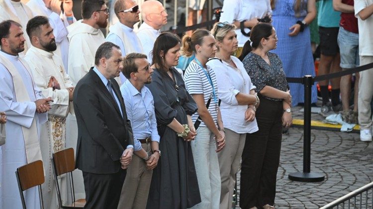 Msza św. była głównym wydarzeniem kolejnego dnia w Casa Polonia