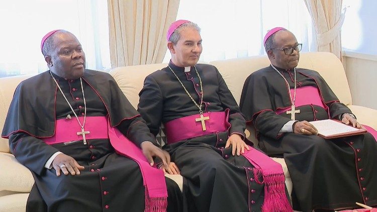 D. Osório Citora Afonso, D. João Carlos Hatoa Nunes e D. Inácio Saúre