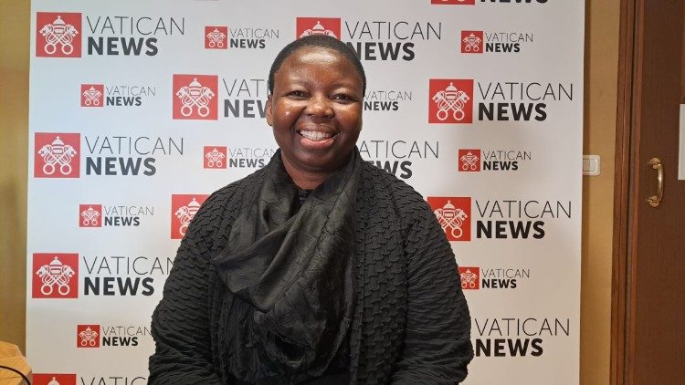 Sœur Rita Mboshu, théologienne congolaise, présidente de la Fondation Pape François pour l’Afrique.