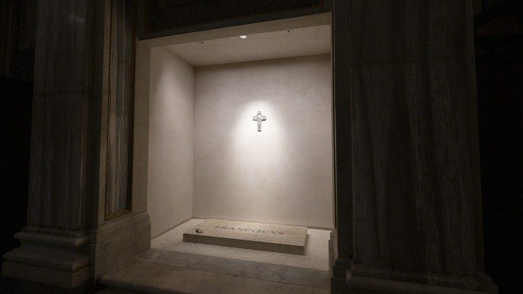 Tomba Papa Francesco a Santa Maria Maggiore