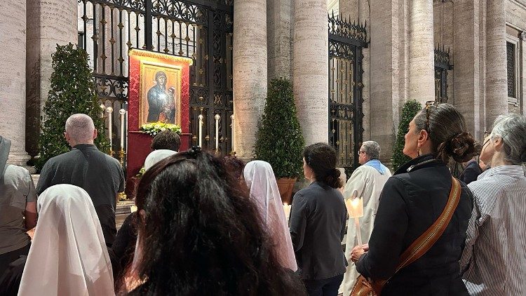 Vigília e Rosário por Francisco na Santa Maria Maior