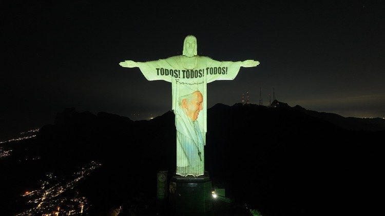 2025.05.05 Santuario Cristo Redentor - Rio de Janeiro - Brasil - onore - Papa - Francesco
