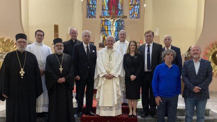 2025.05.06 14816-Skopje: Apostolic Nuncio Suriani celebrated the Holy Liturgy for the repose of Pope Francis