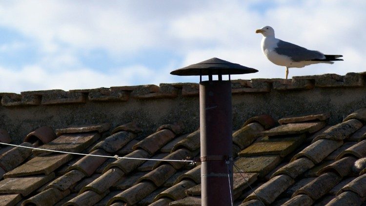 Il comignolo della Cappella Sistina