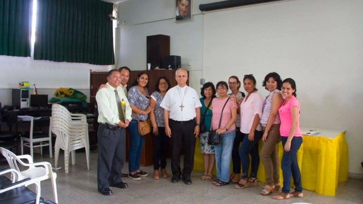 Przyszły Papież Leon XIV w Chiclayo, Peru